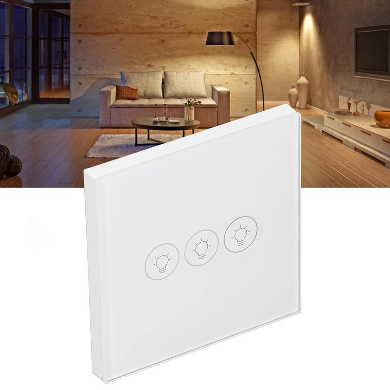 woobles Smart Wall touch switch, easy to use to prevent scratches WiFi touch switch for Tuya - Image 3